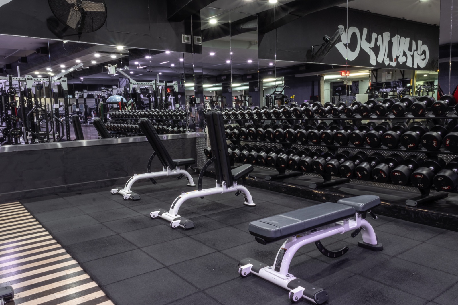 GYM NYC Mulberry interior