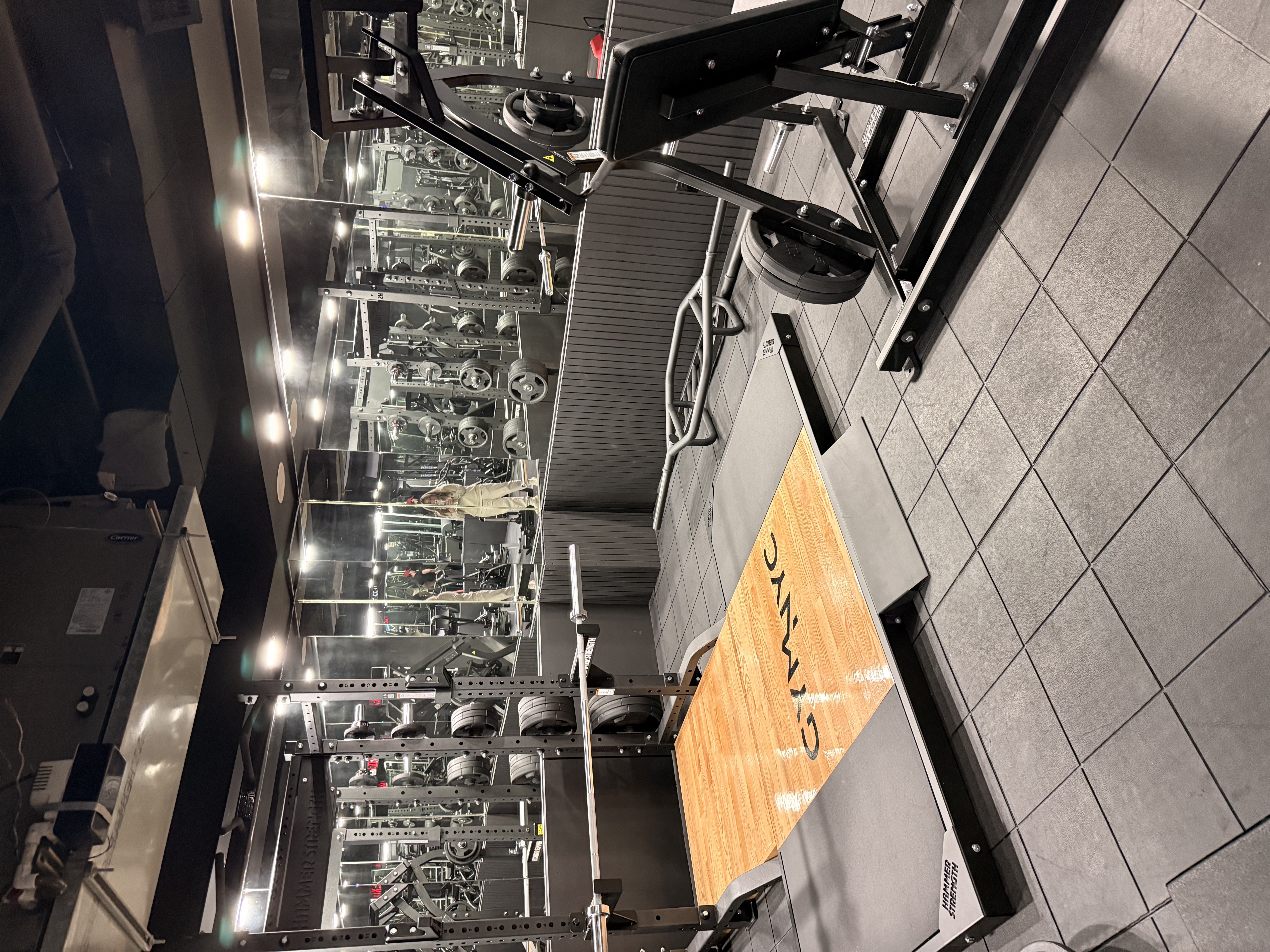 GYM NYC Lexington training floor